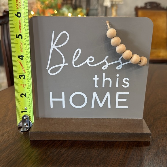 Bless This Home Sign Boho Country - Picture 3 of 3
